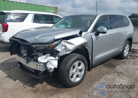 2025 Toyota Grand Highlander Le z USA, uszkodzony, nr VIN 5TDAAAB58SS091857